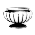 vaso in cotto: h 30 cm diametro 46 cm